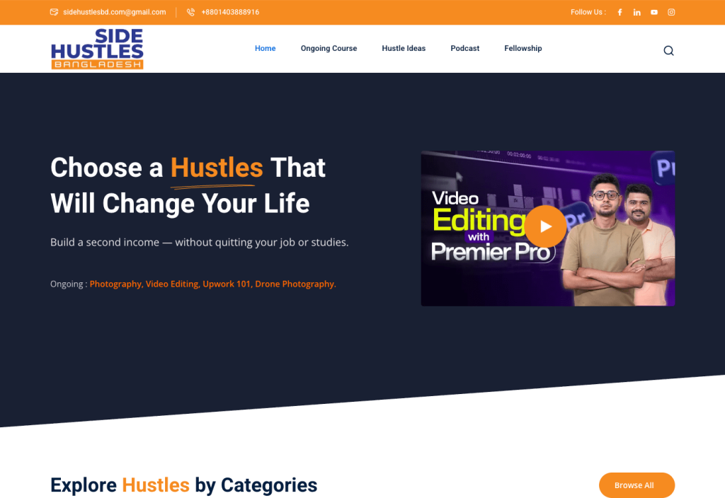 Side Hustles Bangladesh Learn Hustle Succeed 2
