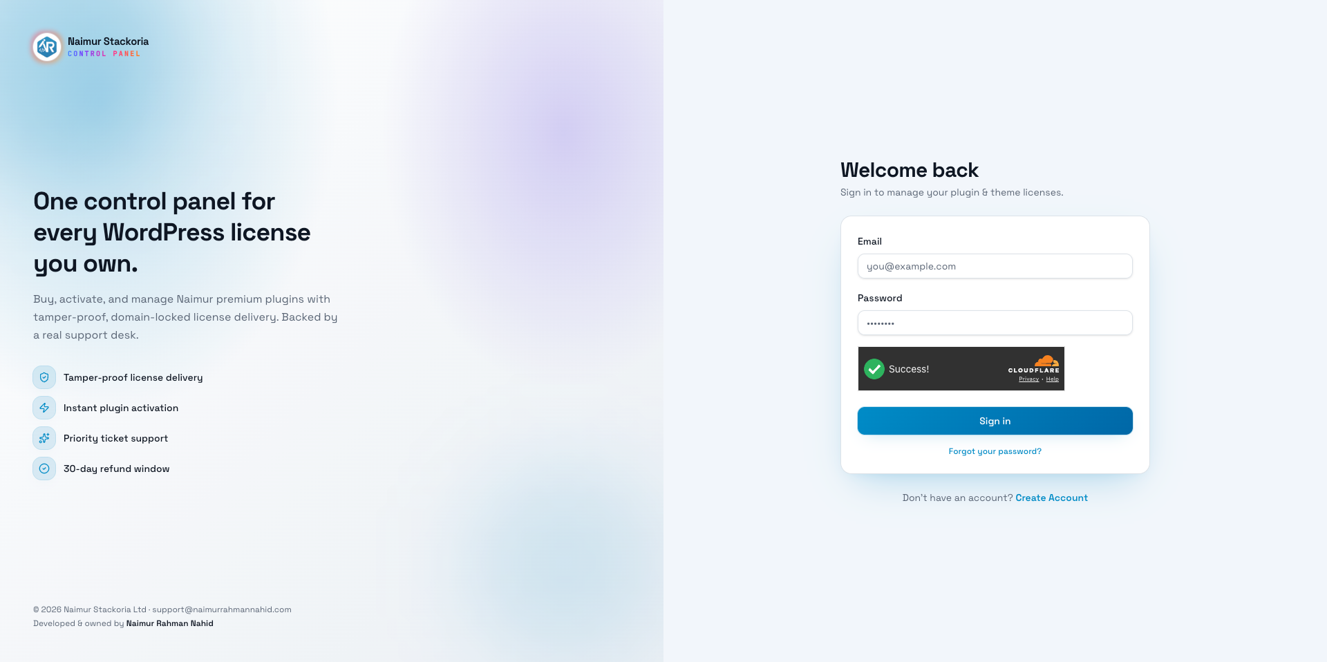 Buy Premium Plugin License